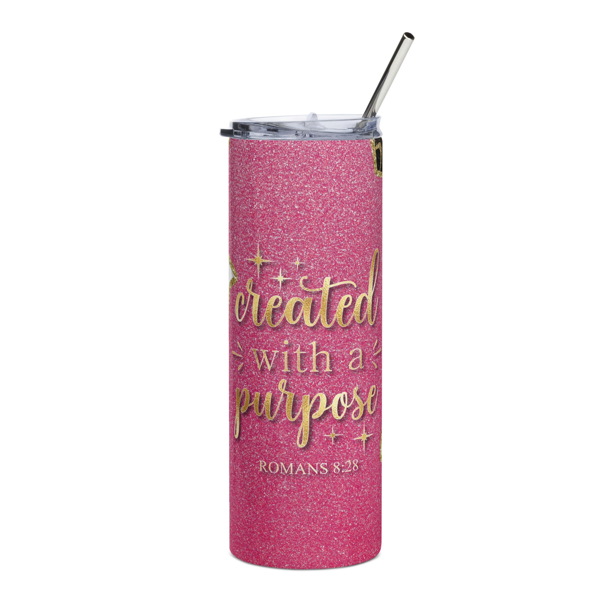 Hot Pink Tumbler - 20oz. Stainless Steel