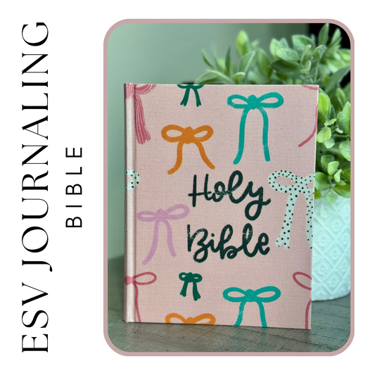 ESV Journaling Bible: Beautiful Bows