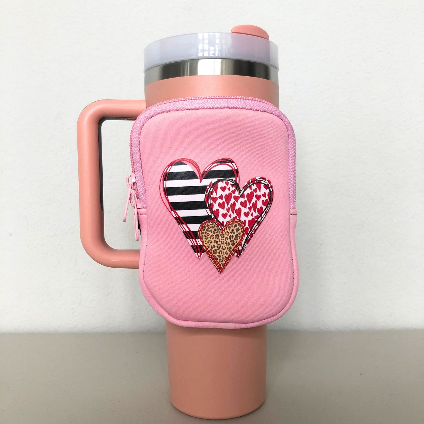 Tumbler Pouch - Hearts
